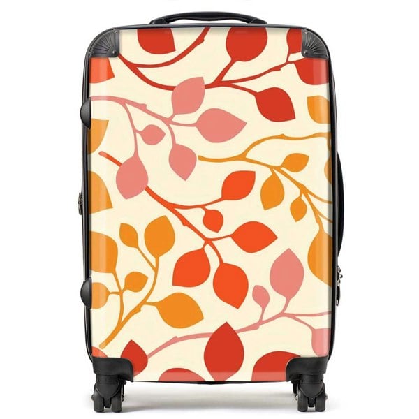 Warren Reed Colorful Autumn Leaves Suitcase