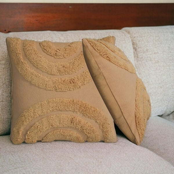 Artisan Furniture Arched Mustard Cushion Set of 2