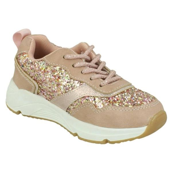 Spot On Girls Spot On Glittery Trainers H2648