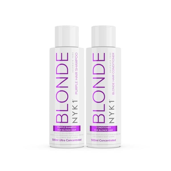 NYK1 Purple Shampoo & Conditioner For Blonde Hair Sulphate Free