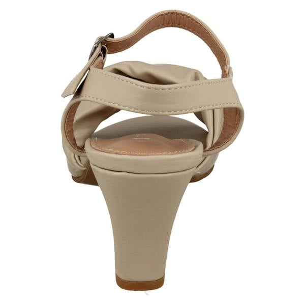 Anne Michelle Ladies Anne Michelle Mid Heel Casual Wide Fit Sandals F12111