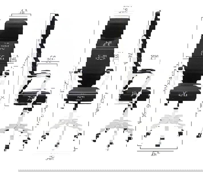 UA63 Office Chair, White-Weilai Concept-Weilai Concept