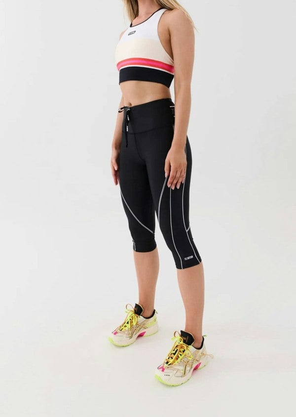 P.E Nation PE Nation Womens Reformer Crop Legging in Black
