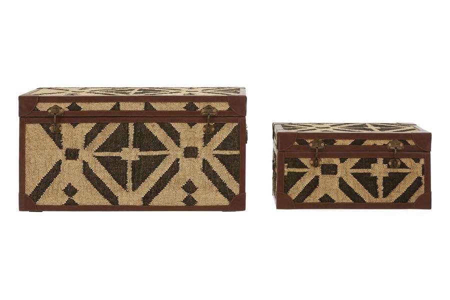 Aztec Storage Trunks - Set of 2