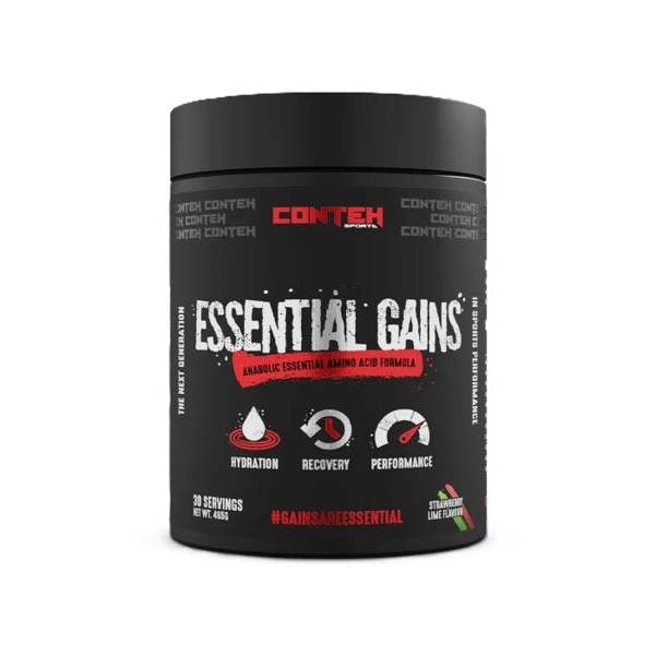 Conteh Sports Essential Gains, Strawberry Lime - 465g