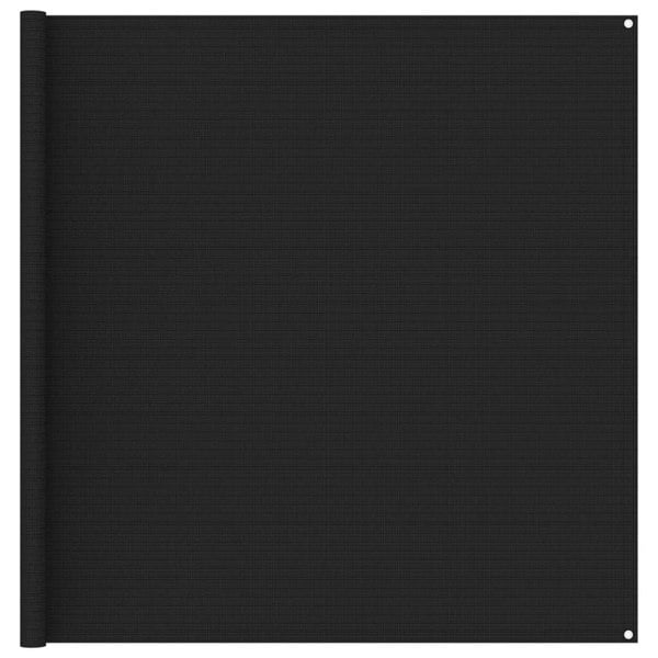 Berkfield Tent Carpet 200x200 cm Black