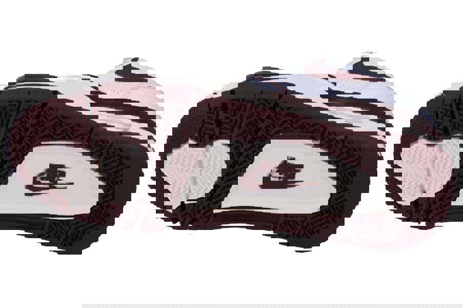 Nike Air Flight 89 Low Mens Trainers Fq8256  100 - White Burgundy Crush Phantom 100 - Photo 4