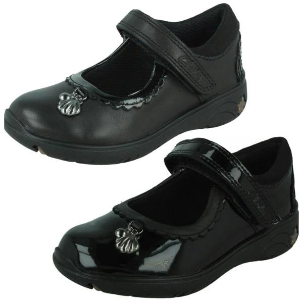 Clarks Girls Clarks Formal School Shoes Sea Shimmer T