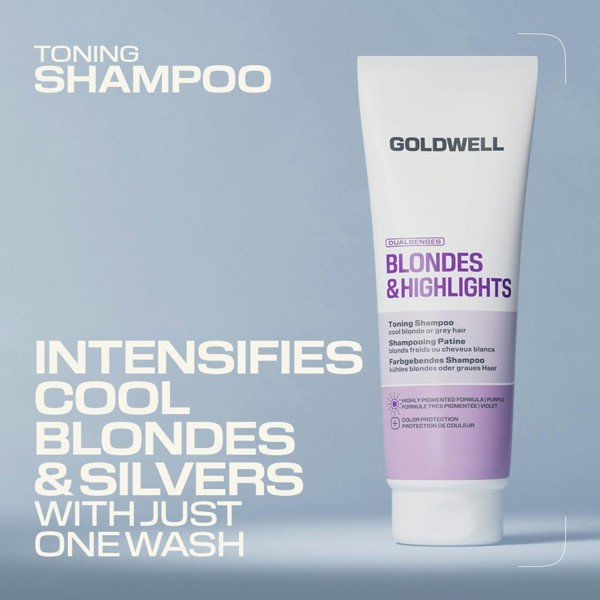 Goldwell Goldwell Dualsenses Blondes & Highlights Purple Toning Shampoo 250ml 250 ml