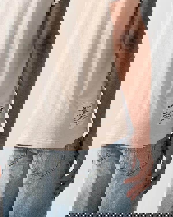 Moose Knuckles Tandem Mens T-Shirt - Alabaster 1705