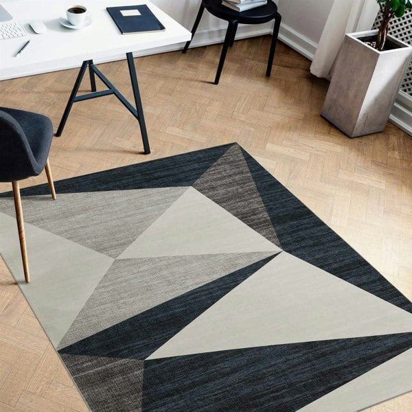 Tokyo Geo Blue Rug | Modern Home Decor | The Rugs
