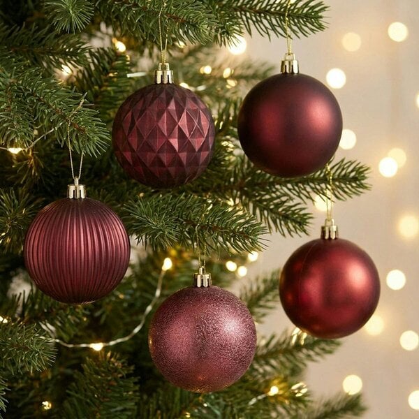 Garden Greatness Mixed Finish Christmas Bauble 20 Pack