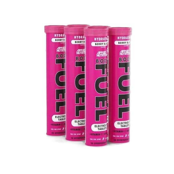 Applied Nutrition Bodyfuel Hydration Electrolyte Effervescent Tablets, Berry Blast - 6 x 20 tabs