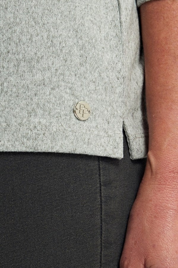 PennyPlain Cowl Neck Top - Malt