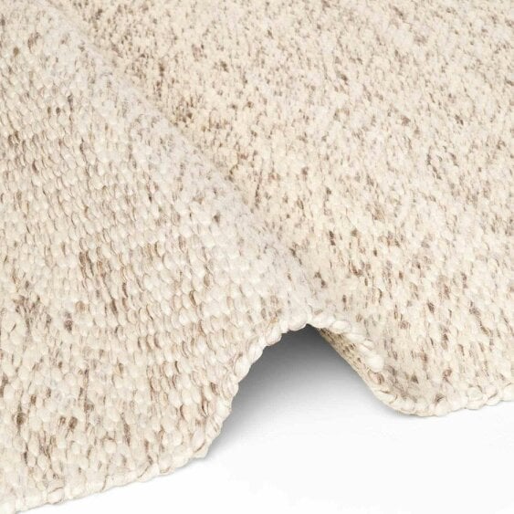 Hanse Home Lyon Wool Beans Rug Natural Cream Brown