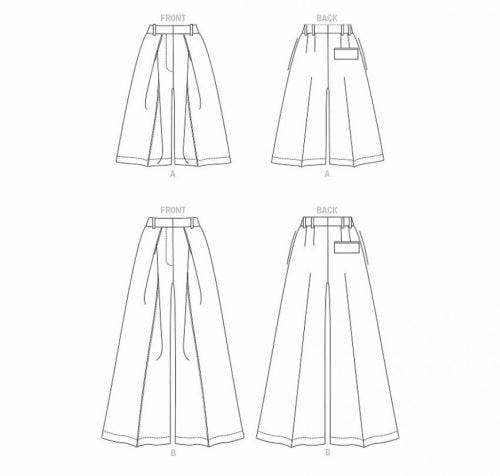 Vogue Sewing Pattern 1910, Trousers for Women, B5 (8-10-12-14-16) - Intermediate