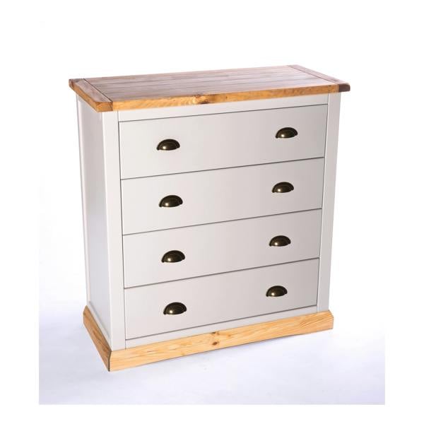 Cabinet Bits Bomporto 4 Drawer Chest of Drawers Brass Cup Handle