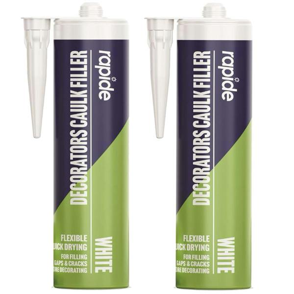 1 x White Multi Use Decorators Caulk Gap & Crack Filler Sealant