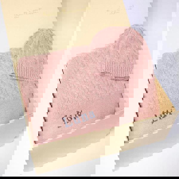 The Baby Gifting Company CLASSIC CASHMERE BABY GIFT SET - ROSEWOOD