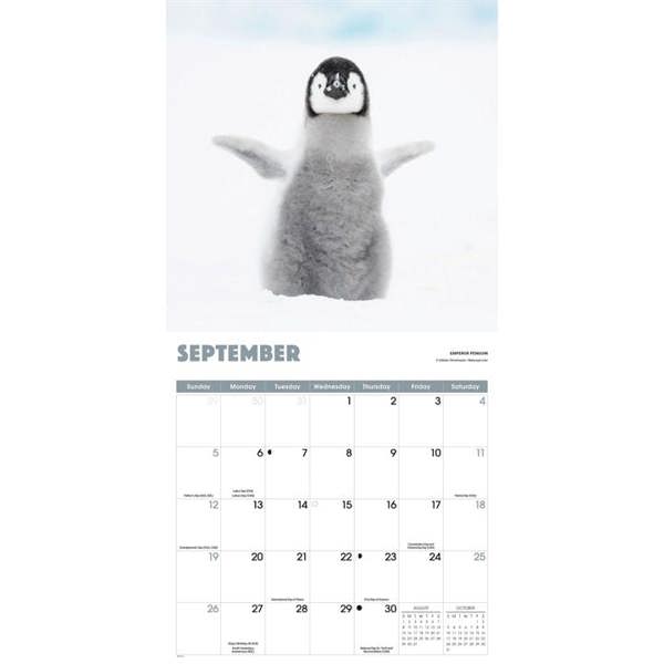 Penguins Calendar 2027, Wall Calendars, Month To View, Animals, Gift