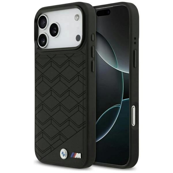 BMW M Shape Logo Case with MagSafe for iPhone 17 Pro Max 6.9" Black - BMHMP17X25PSECGK