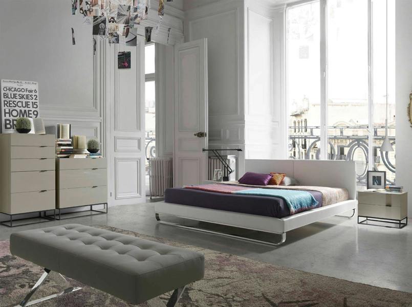 Angel Cerdá Chest of Drawers Grey Wood and Black Steel 7020