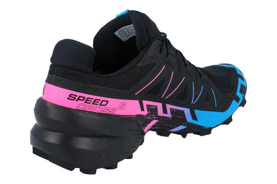 Salomon Speedcross 6 Gtx Black Magic Mens Trail Running Trainers 491724  491724 - Black Transcend Blue 491724 - Photo 2