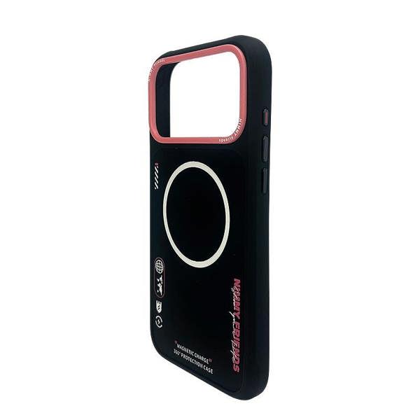 Nimmy Friends Nimmy Cool & Cute 2.0 Case with MagSafe for iPhone 17 Pro Max 6.9" Black Pink - N-YJKM-CX2.0-IP17-PRO-MAX-01-B