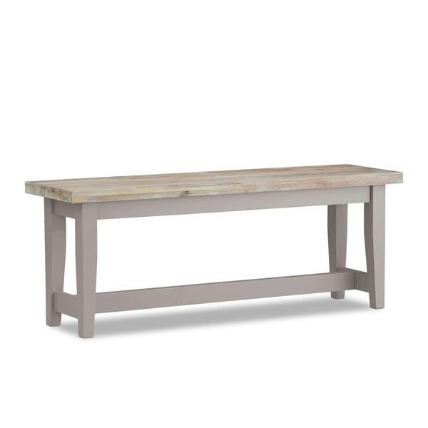Statement Furniture Florence Bench Wooden Dining Table Seat 120cm Long