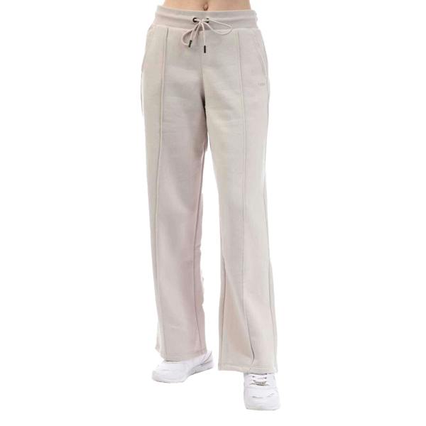 DKNY Womens/Ladies Embellished Logo Trousers - Beige - 