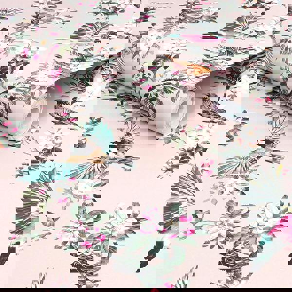 Joules Handford Garden Birds Wallpaper - Antique Creme - 10m