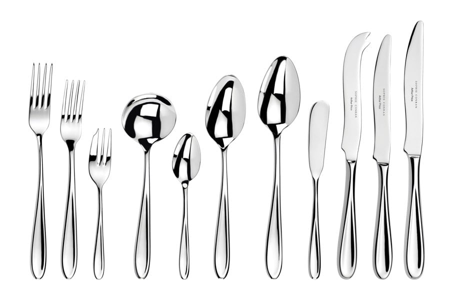 Sophie Conran for Arthur Price Sophie Conran 'Rivelin' Stainless Steel 52 Piece 6 Person Boxed Cutlery Set