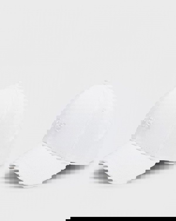 BOSS Orange Zed Mens Cotton-Twill Six-Panel Cap with Embroidered Logo NOS - White 100 - CHO - Designer Mens Hats