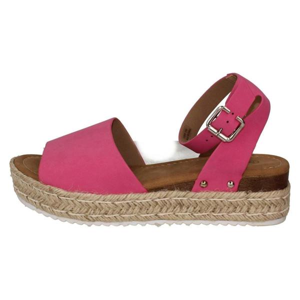 Savannah Ladies Savannah Wedge Mule Wide Fit Sandals F12039