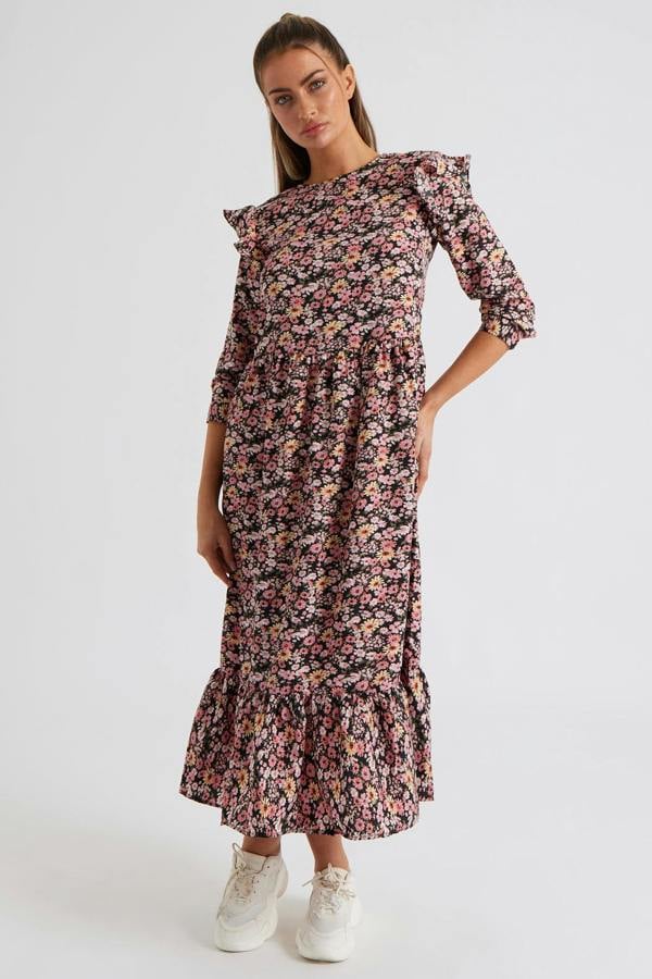 Urban Bliss Ruffle Smock Dress