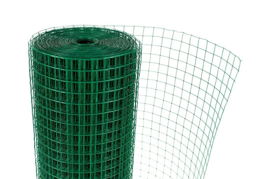 HYGRAD BUILT TO SURVIVE PVC-Coated Galvanised Chicken Wire Mesh, 1" × 1" Welded – 20 Gauge | HYGRAD®