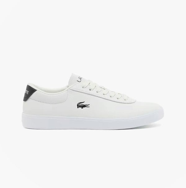 Lacoste BASESHOT EVO Mens Court Trainers Trainers White/Black
