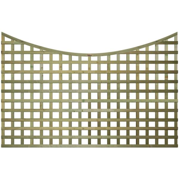 5 pack trellis concave top privacy square [w.6ft x h.4ft] 1