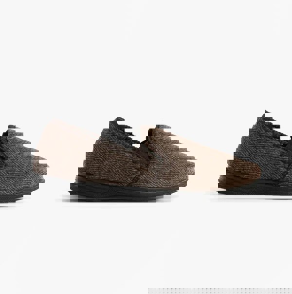 Jo & Joe HAIG Mens Slippers Brown