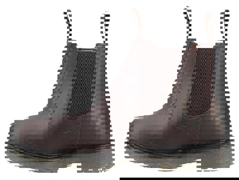 Amblers Chelmsford Mens Pull On Leather Chelsea Dealer Ankle Boots