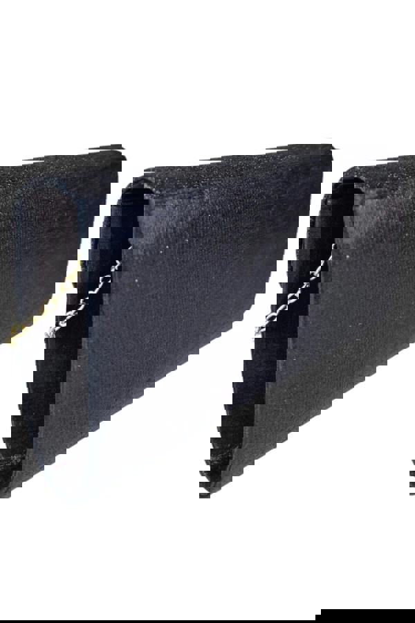 Paulo Due Envelope Glitter Tube Clutch Bag