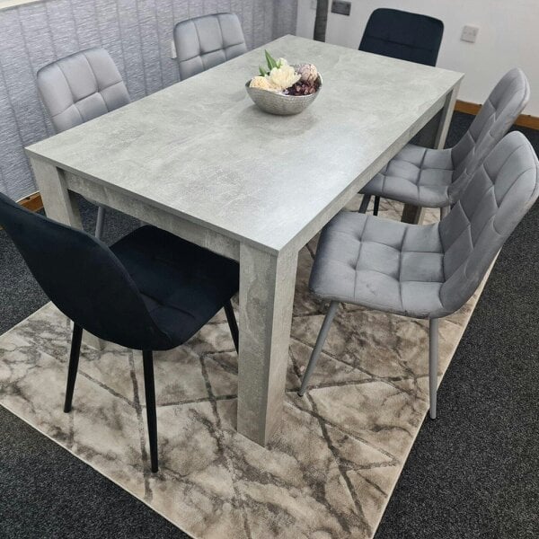 Kosy Koala Dining Table Set with 6 Chairs Dining Room and Kitchen table set of 6