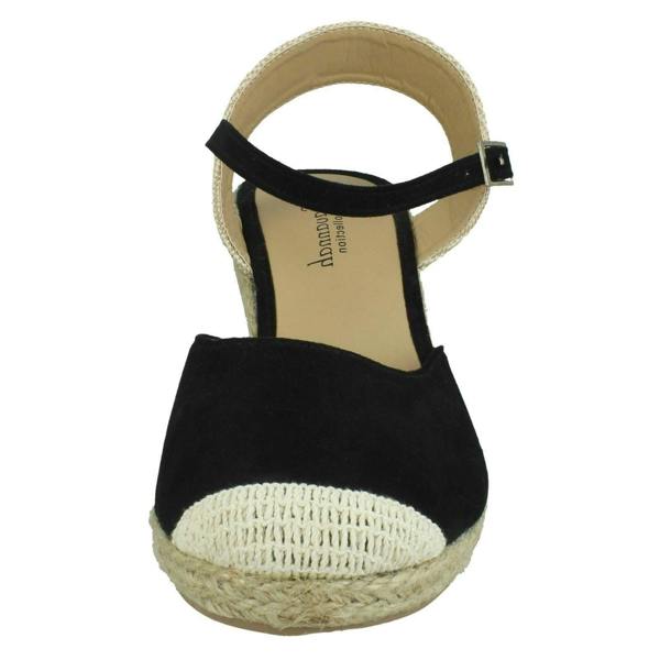 Savannah Ladies Savannah Wide Fitting Wedges F2293
