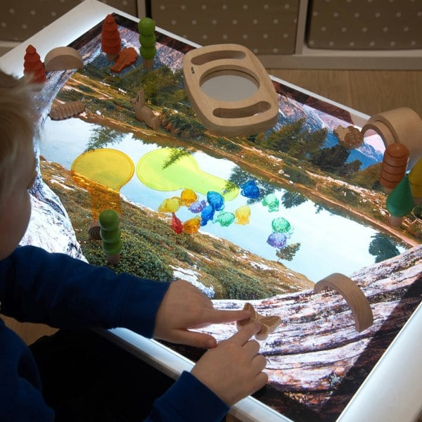 tickit A2 Colour Changing Light Panel & Play Mat Bundle