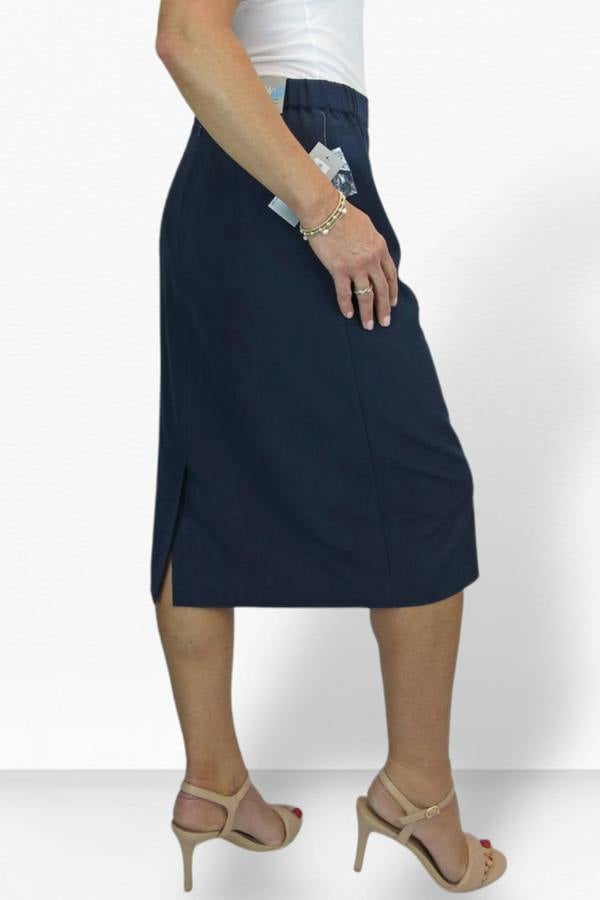 Paulo Due Women's Tailored Midi Pencil Skirt