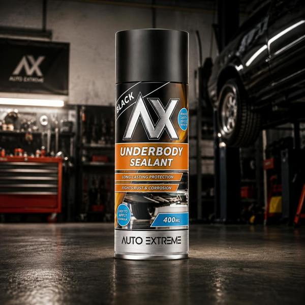 Auto Extreme Underbody Sealant Black Spray 400ml