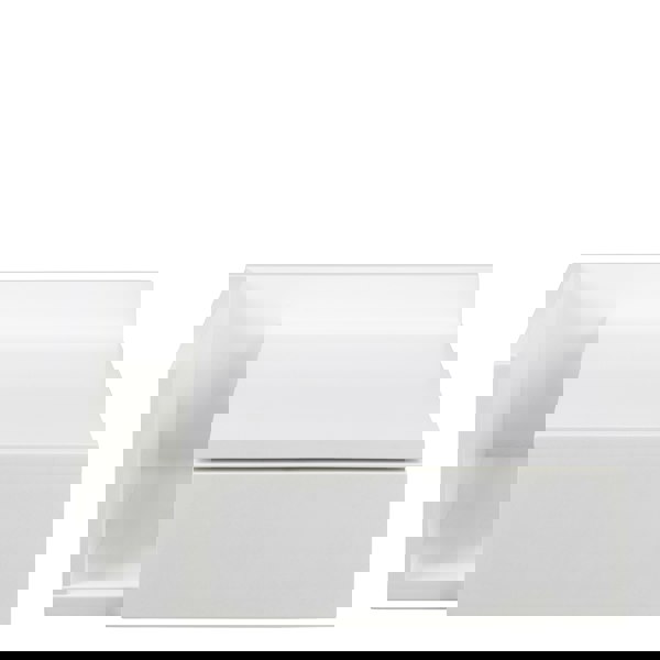 Furniture To Go Ashlan 1 Drawer Wall Mounted Square Bedside Table in White