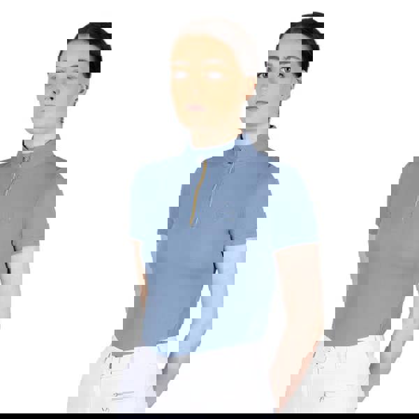 Coldstream Womens/Ladies Coldingham Short-Sleeved Base Layer Top - Aztec Blue - 