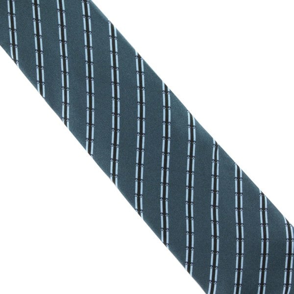 Dunhill mulberry silk tie in a cylindrical pattern