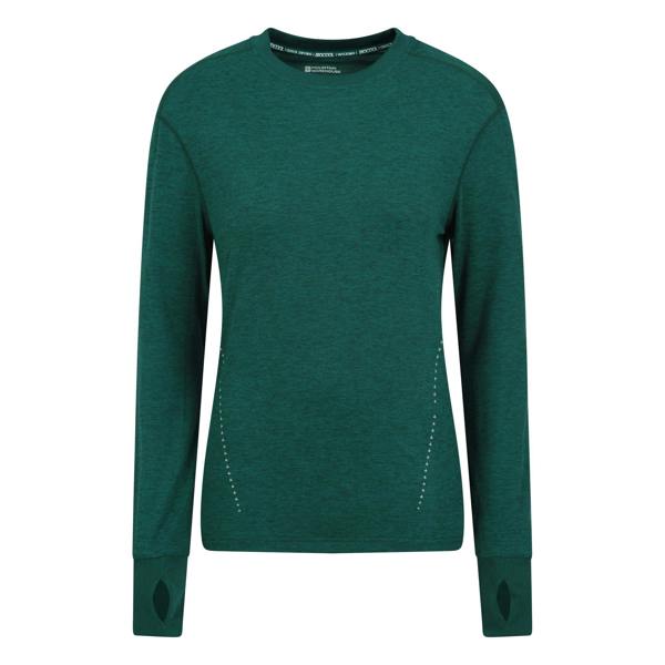 Mountain Warehouse Womens/Ladies Time Trial Running T-Shirt - Dark Green - 